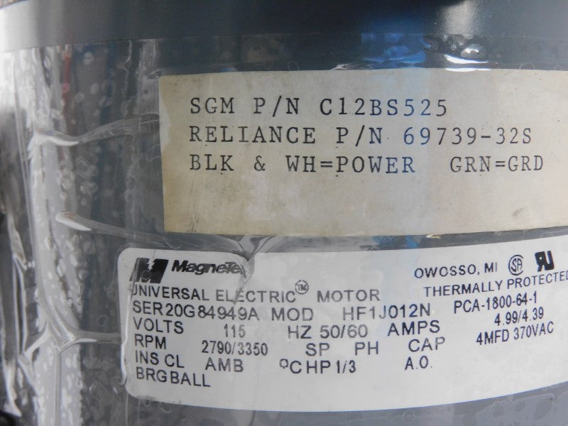 SGM C12BS525 67939-32S 115V NSNP