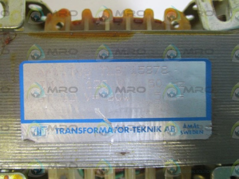 TRANSFORMATOR-TEKNIK AB TRANSFORMER TLS 15878 UNMP