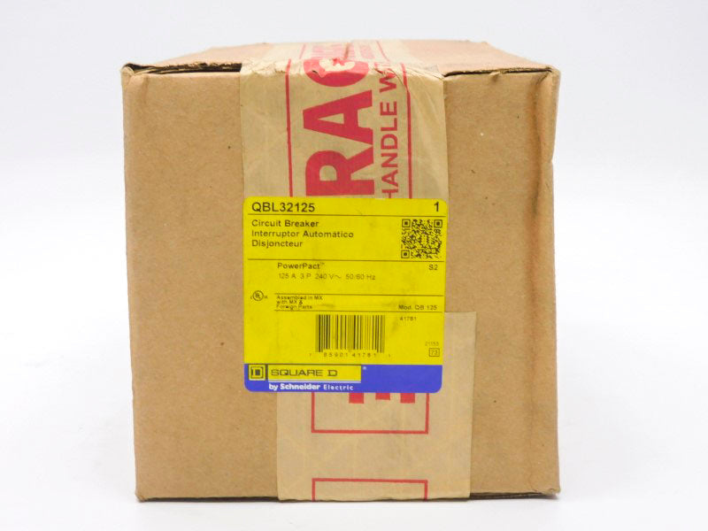 SQUARE D QBL32125 240V 125A NSFS