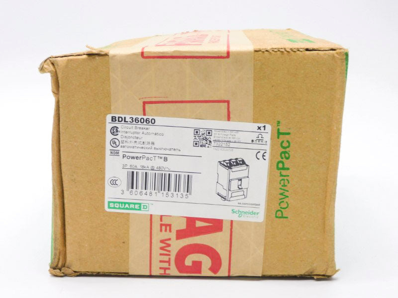 SQUARE D BDL36060 480V 60A (GREEN) NSFS