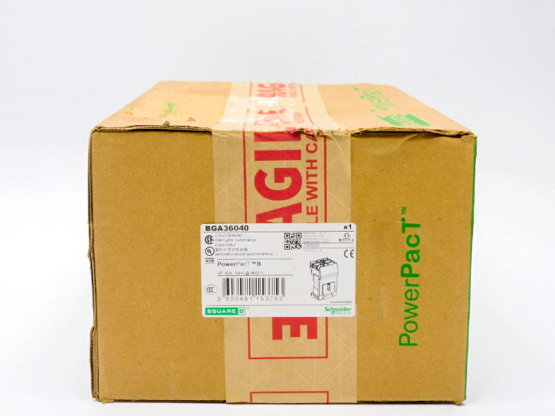 SQUARE D BGA36040 480V 40A (GREEN) NSFS
