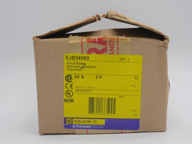 SQUARE D EJB34060 277V 60A (AS PICTURED) NSMP