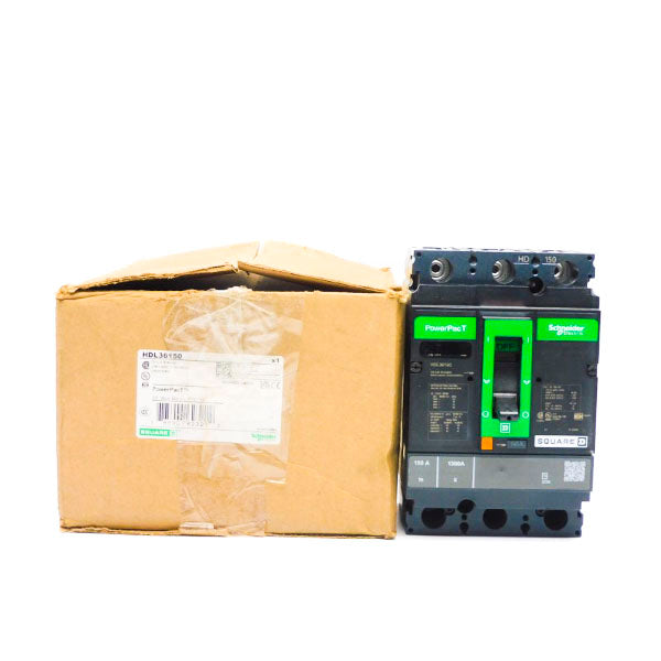 SQUARE D HDL36150 600V 150A (GREEN) NSMP