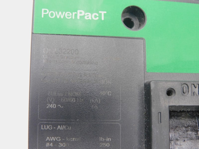 SQUARE D QGL32200 240V 200A (GREEN) NSMP