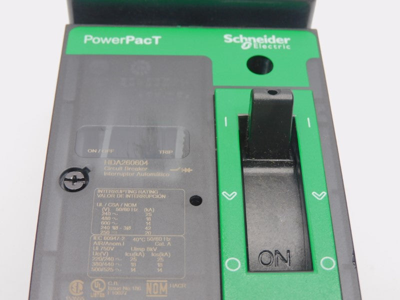 SQUARE D HDA260604 600V 60A (GREEN) NSMP