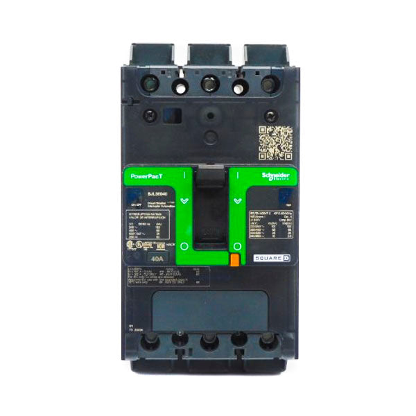 SQUARE D BJL36040 480V 40A (GREEN) NSNP