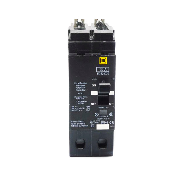 SQUARE D EDB24030 277V 30A UNMP