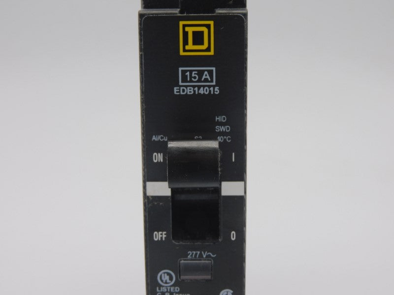 SQUARE D EDB14015 277V 15A UNMP