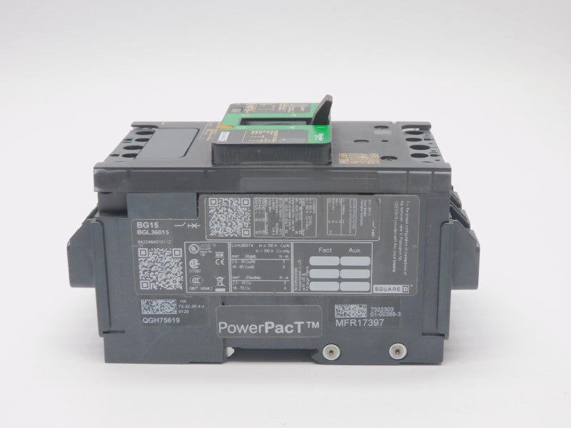 SQUARE D BGL36015 480V 15A (GREEN) NSNP