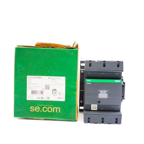 SCHNEIDER ELECTRIC LC1D115G7 120V 250A (GREEN) NSMP