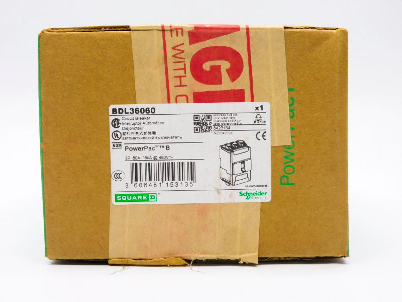 SQUARE D BDL36060 480V 60A (GREEN) NSMP