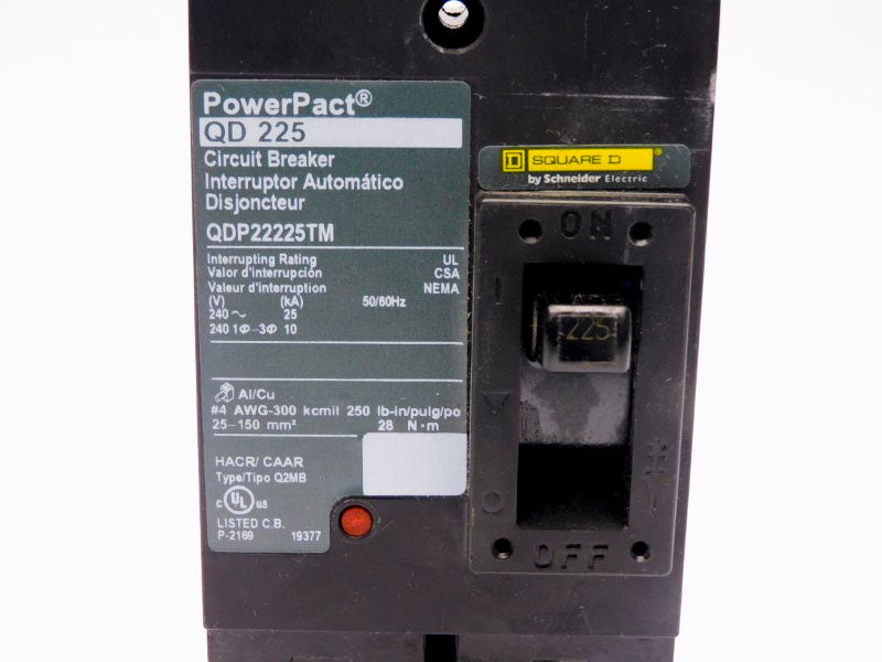 SQUARE D QDP22225TM 240V 225A NUPI