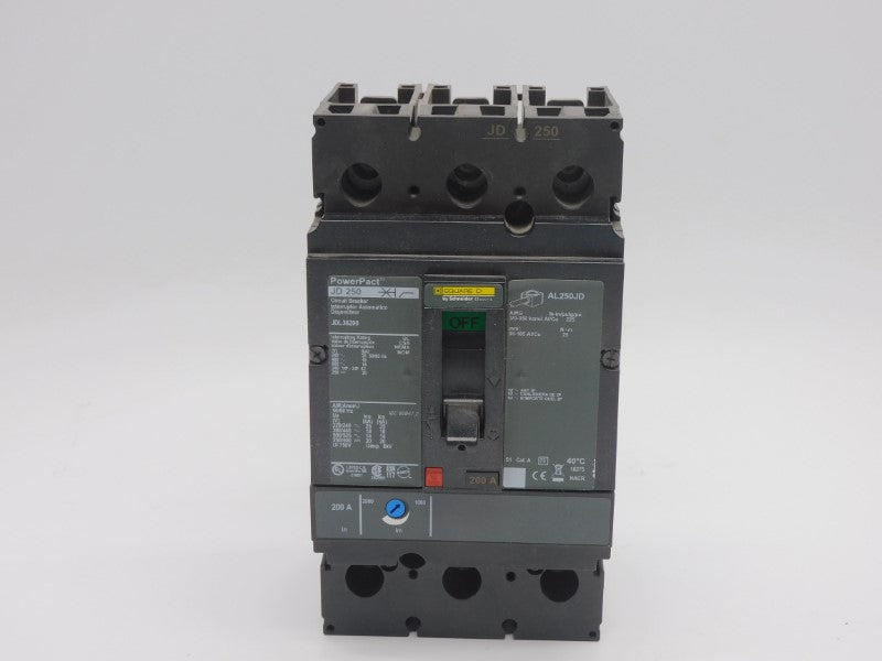 SQUARE D JDL36200 600V 200A UNMP