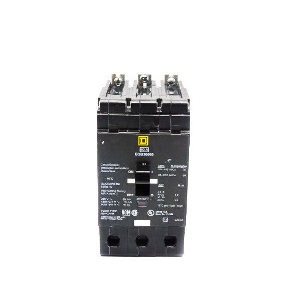 SQUARE D EGB36060 347V 60A (AS PICTURED) NSNP