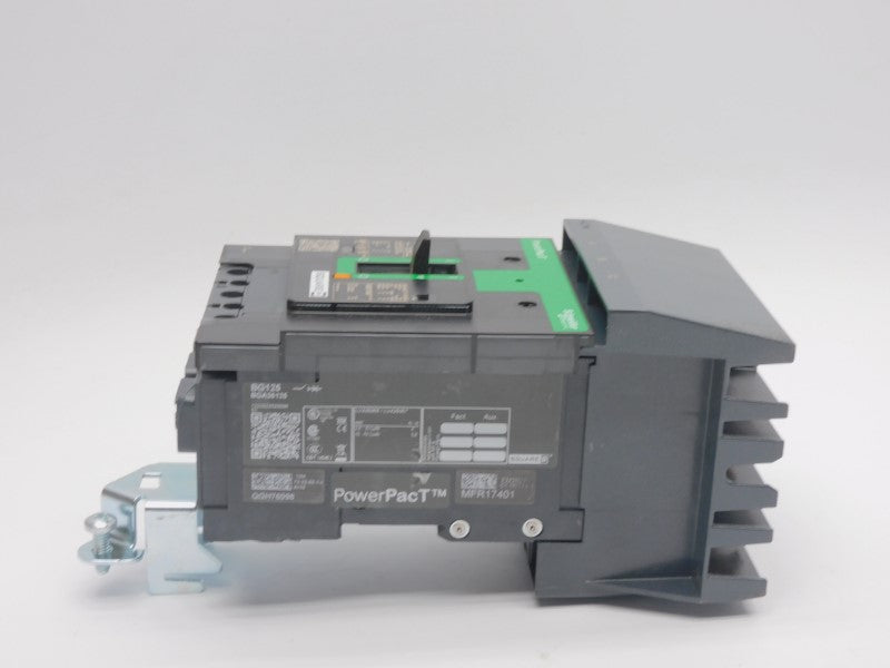 SQUARE D BGA36125 480V 125A (GREEN) (AS PICTURED) NSNP