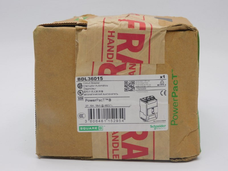 SQUARE D BDL36015 480V 15A (GREEN) NSFS