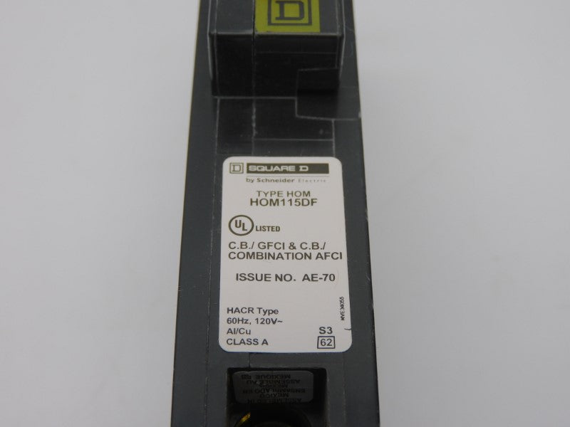 SQUARE D HOM115DF 120V 15A (AS PICTURED) NSMP