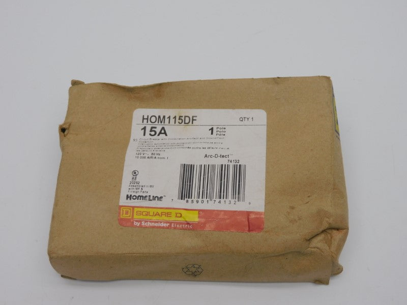 SQUARE D HOM115DF 120V 15A (AS PICTURED) NSMP