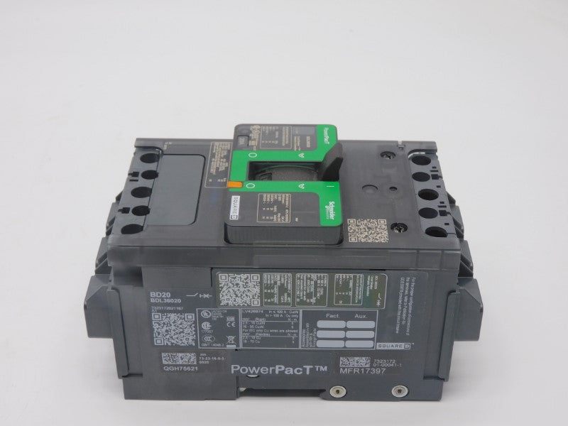 SQUARE D BDL36020 480V 20A (GREEN) NSMP