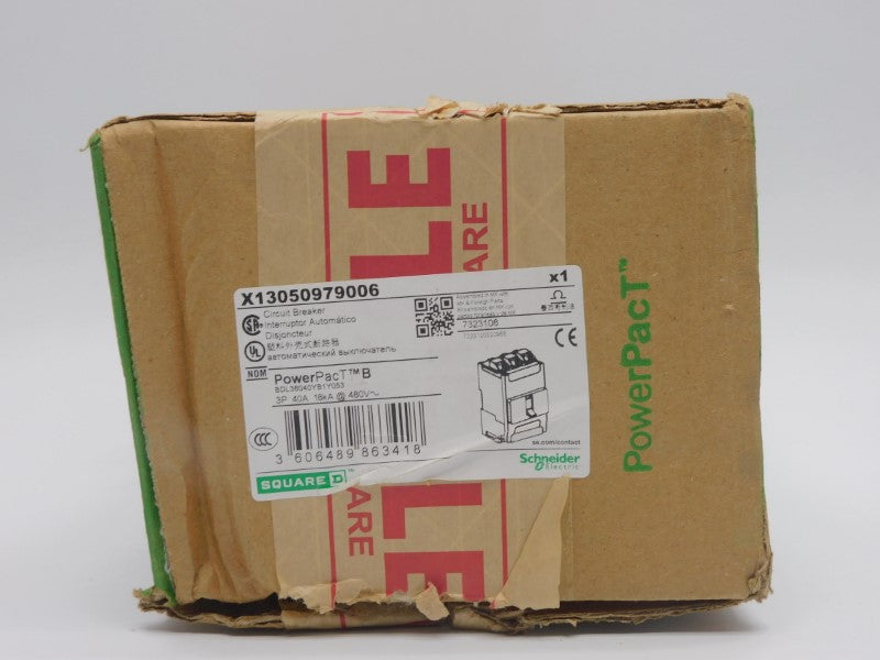 SQUARE D X13050979006 480V 40A (GREEN) NSMP