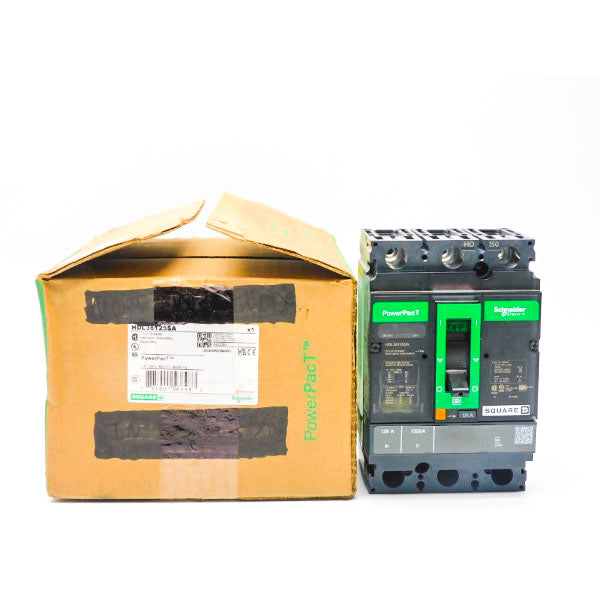 SQUARE D HDL36125SA 600V 125A (GREEN) NSMP