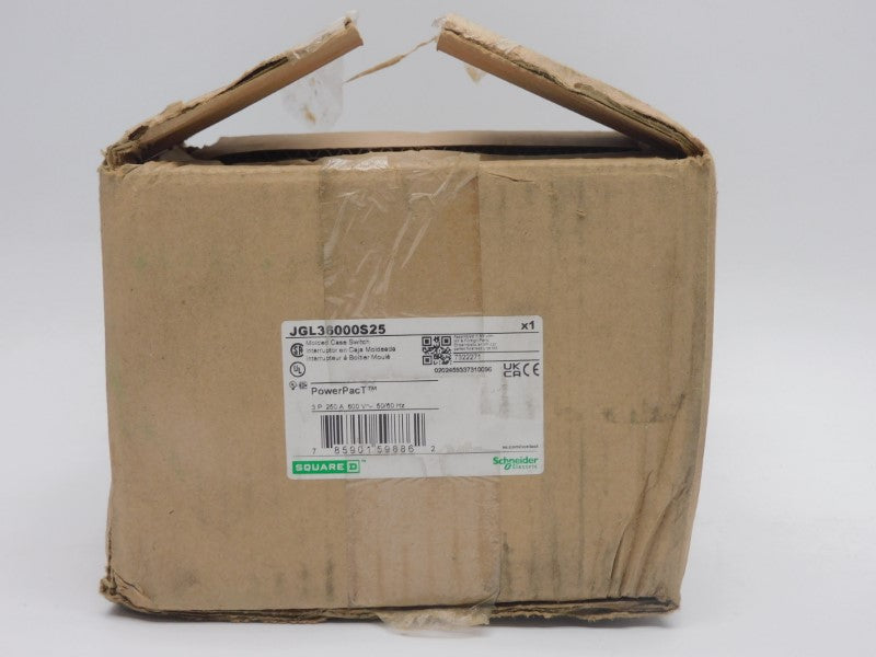 SQUARE D JGL36000S25 600V 250A (GREEN) NSMP