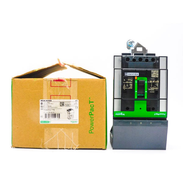 SQUARE D BDA36100 480V 100A (GREEN) NSMP