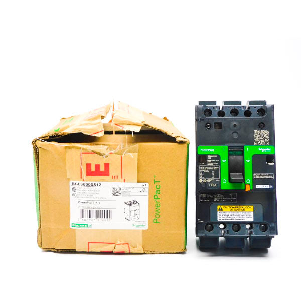 SQUARE D BGL36000S12 480V 125A (GREEN) NSMP