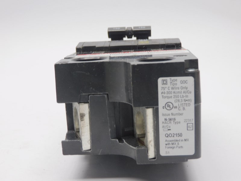 SQUARE D QO2150 120/240V 150A UNMP