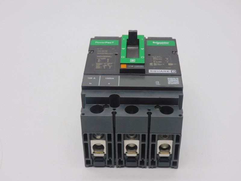 SQUARE D HGL36125 600V 125A (GREEN) UNMP