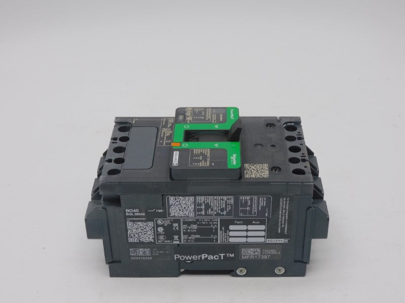 SQUARE D BGL36040 480V 40A (GREEN) NSNP