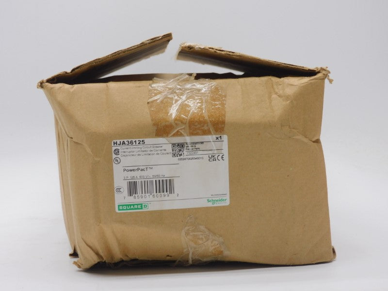 SQUARE D HJA36125 600V 125A (GREEN) NSMP
