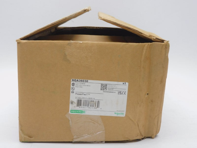 SQUARE D HGA36030 600V 30A (GREEN) NSMP