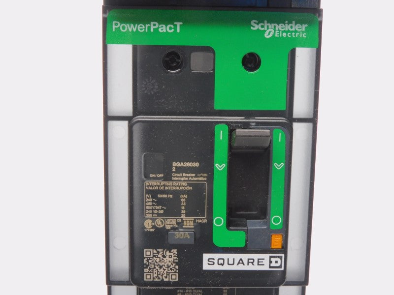 SQUARE D BGA260302 480V 30A (GREEN) NSMP