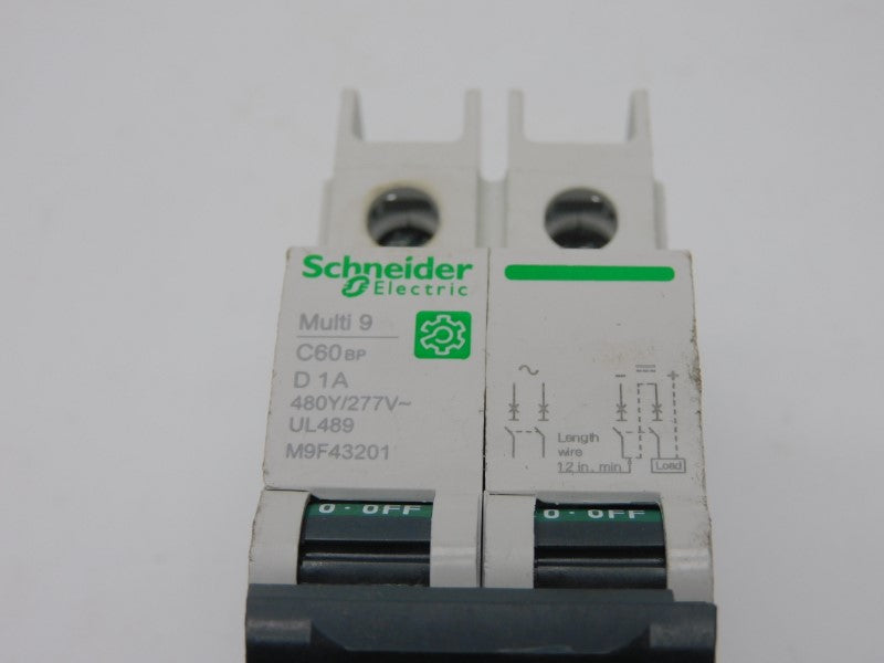 SCHNEIDER ELECTRIC M9F43201 277V 1A (AS PICTURED) NSNP