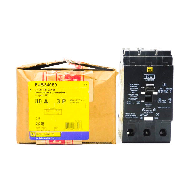 SQUARE D EJB34080 277V 80A NSMP
