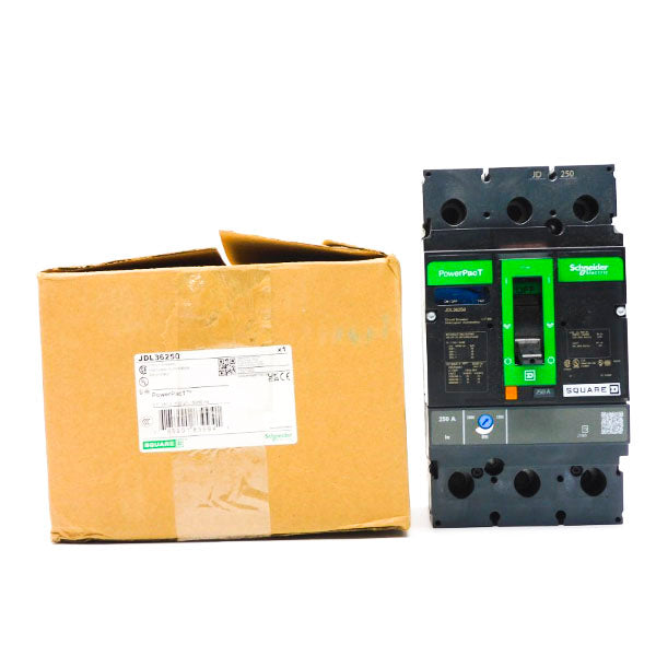 SQUARE D JDL36250 600V 250A (GREEN) NSMP