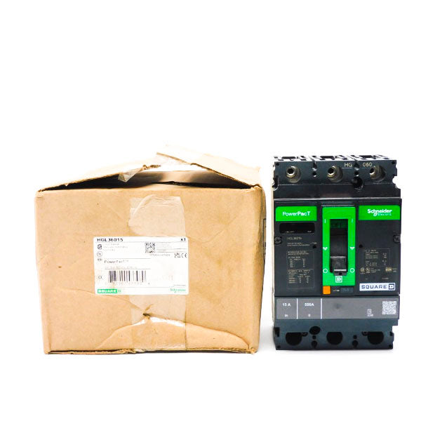 SQUARE D HGL36015 600V 15A (GREEN) NSMP