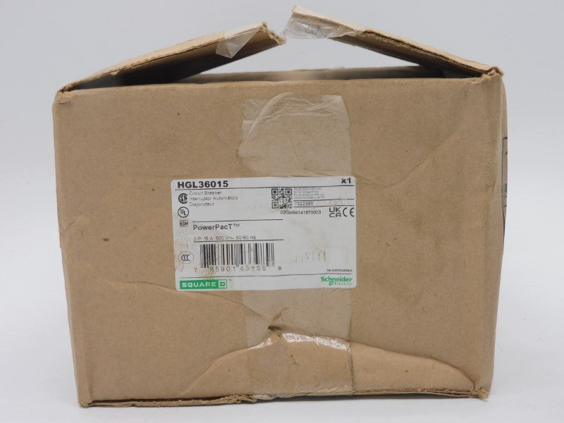 SQUARE D HGL36015 600V 15A (GREEN) NSMP
