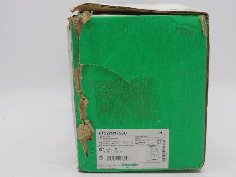 SCHNEIDER ELECTRIC ATS22D17S6U 208-600V 17A NSMP