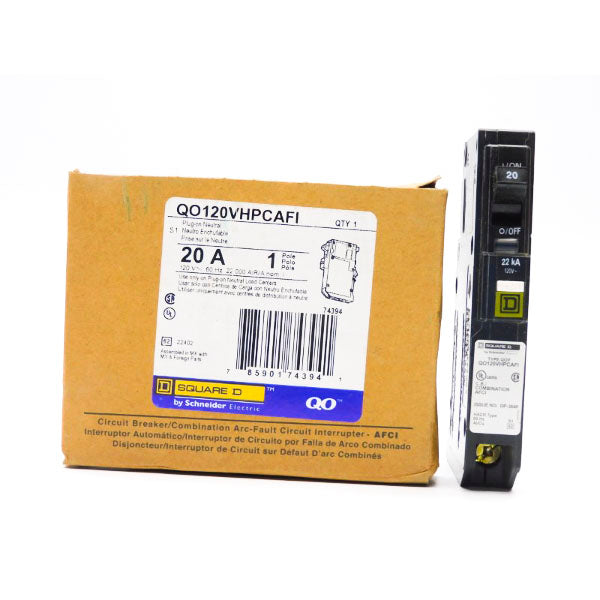 SQUARE D QO120VHPCAFI 120V 20A NSMP