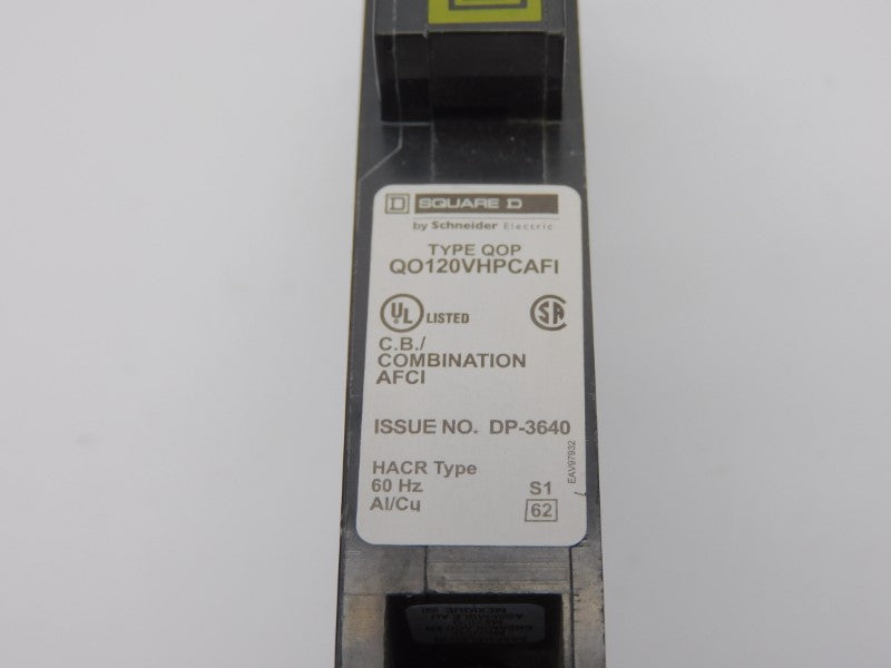 SQUARE D QO120VHPCAFI 120V 20A NSMP
