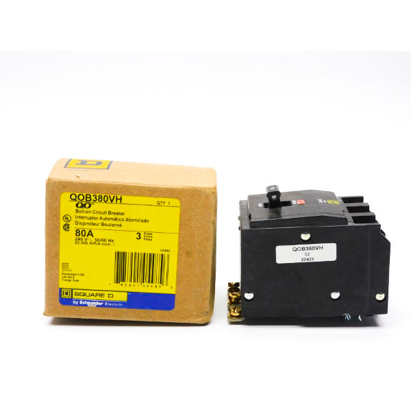 SQUARE D QOB380VH 240V 80A (AS PICTURED) NSMP