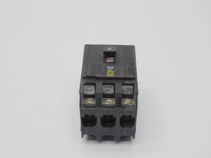 SQUARE D QOB380VH 240V 80A (AS PICTURED) NSMP