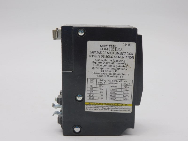SQUARE D QO2125SL 240V 125A UNMP