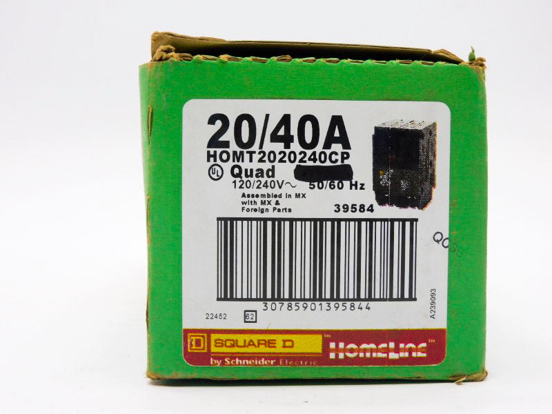 SQUARE D HOMT2020240CP 120/240V 20/40A NSNP