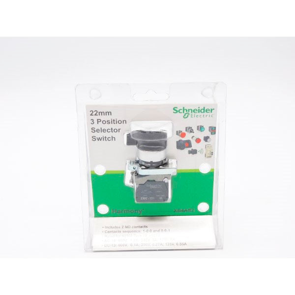 SCHNEIDER ELECTRIC XB4AS2 600V 6A NSMP