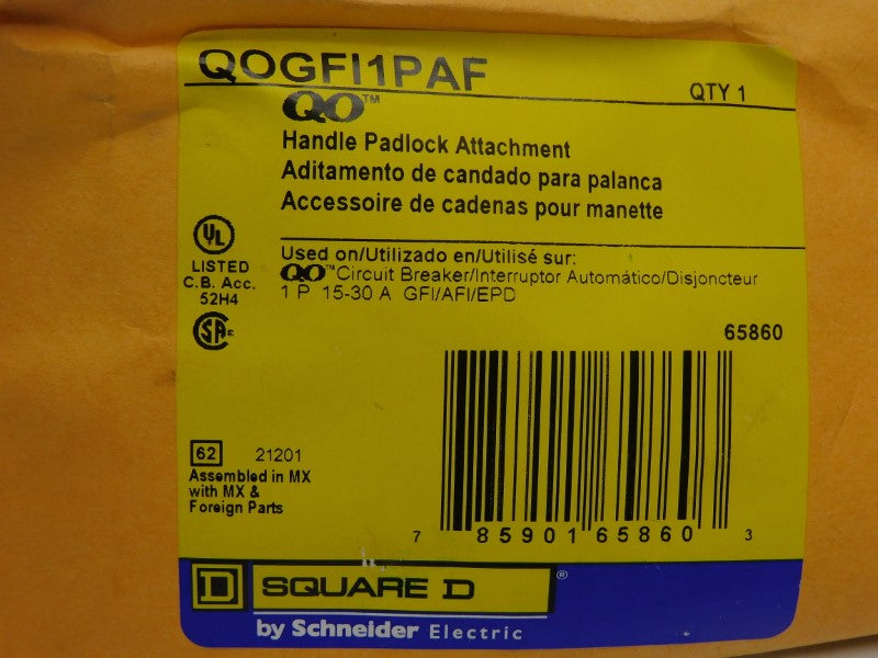 SQUARE D QOGFI1PAF NSMP
