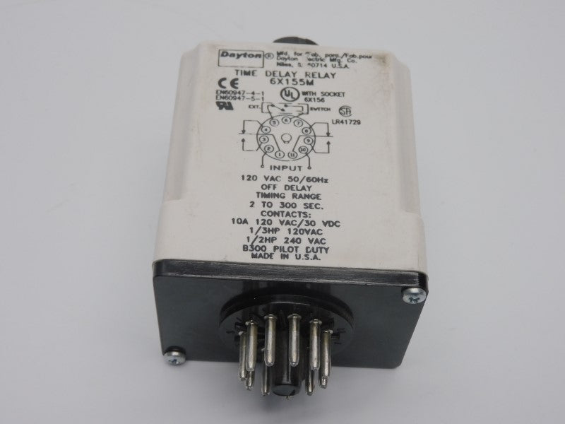 DAYTON 6X155M 240VAC 2-300S UNMP