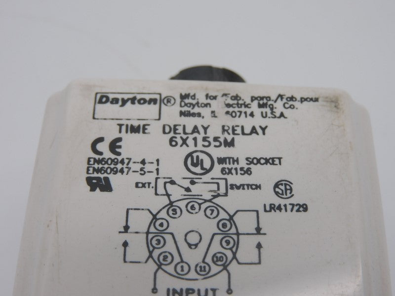DAYTON 6X155M 240VAC 2-300S UNMP